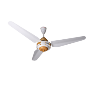 Crystal Crown Wood Fan